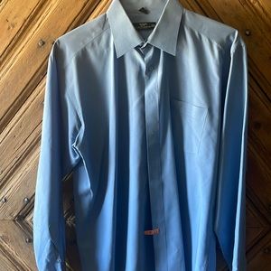 Giorgio Armani men’s dress shirt. Fresh from the dry cleaners